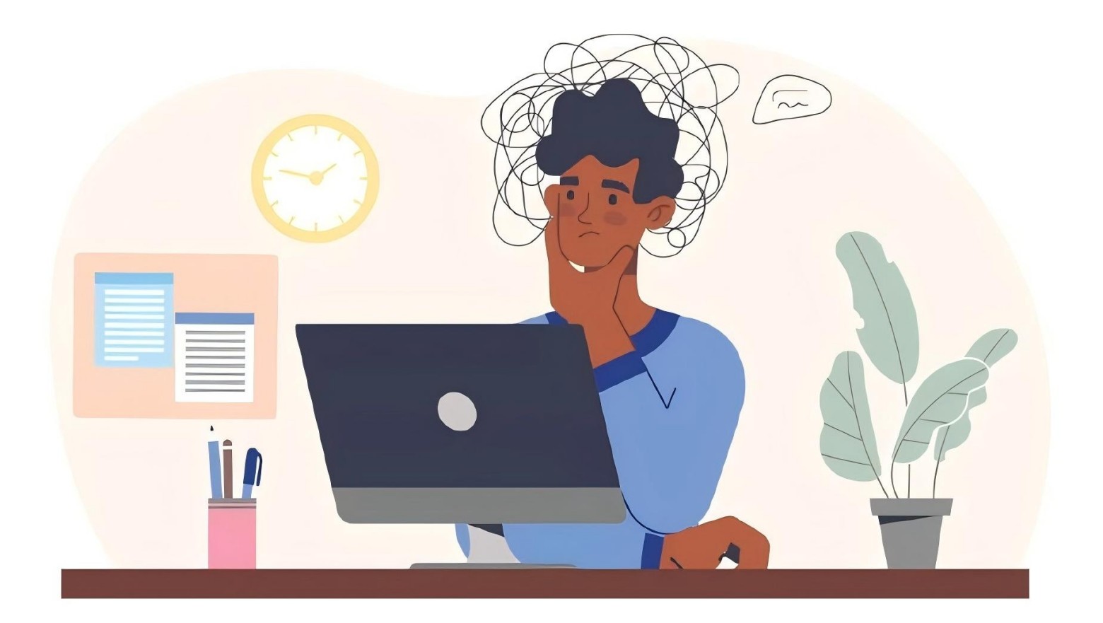 When you have a setback in the workplace, what is your reaction?