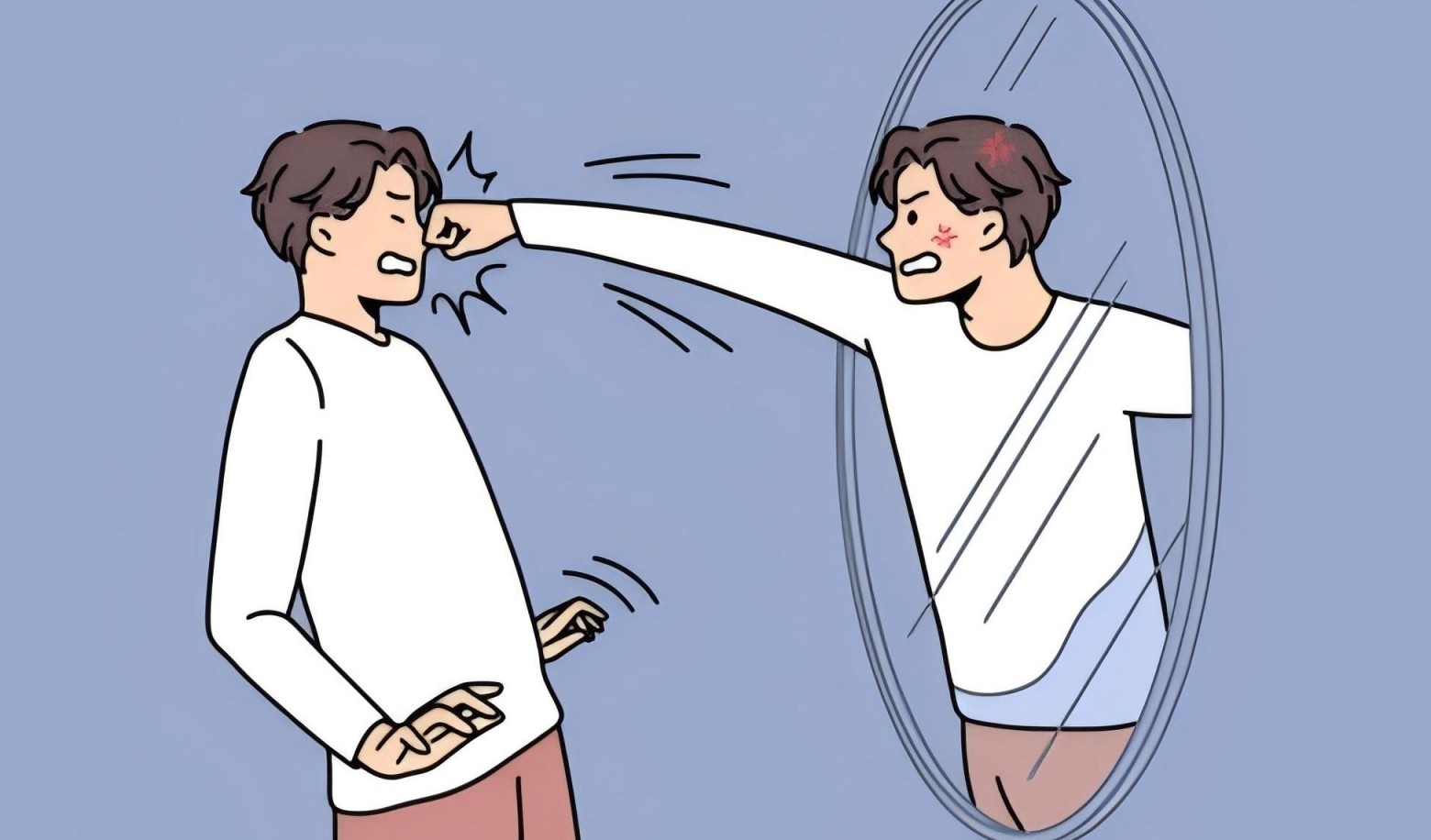 A friend gives you a surprise party, but you want to be alone, will you?