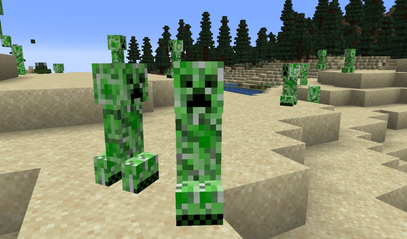 How do you deal with creepers?