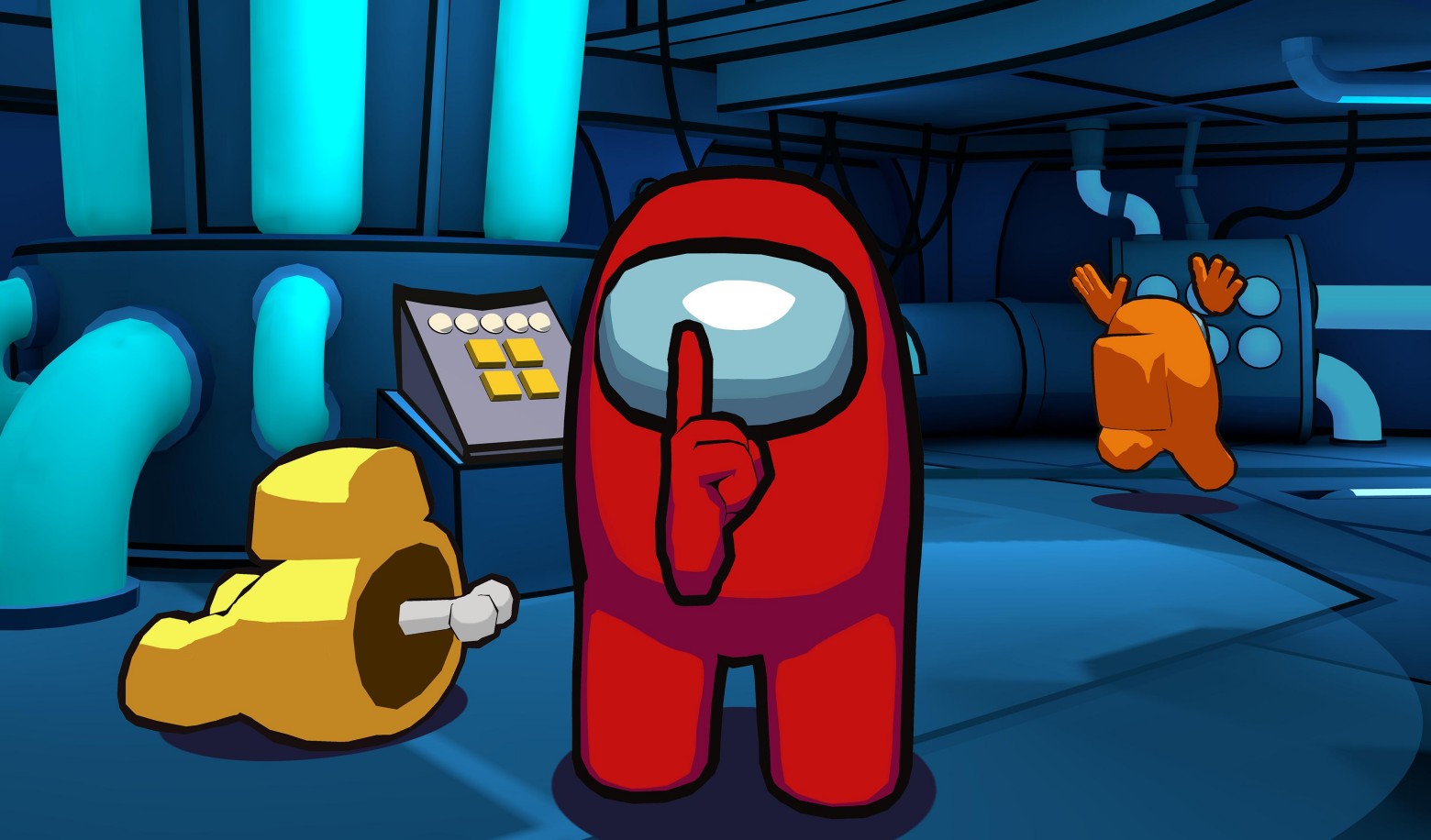 You're a member of the crew and you suddenly find a dead body, what do you do?