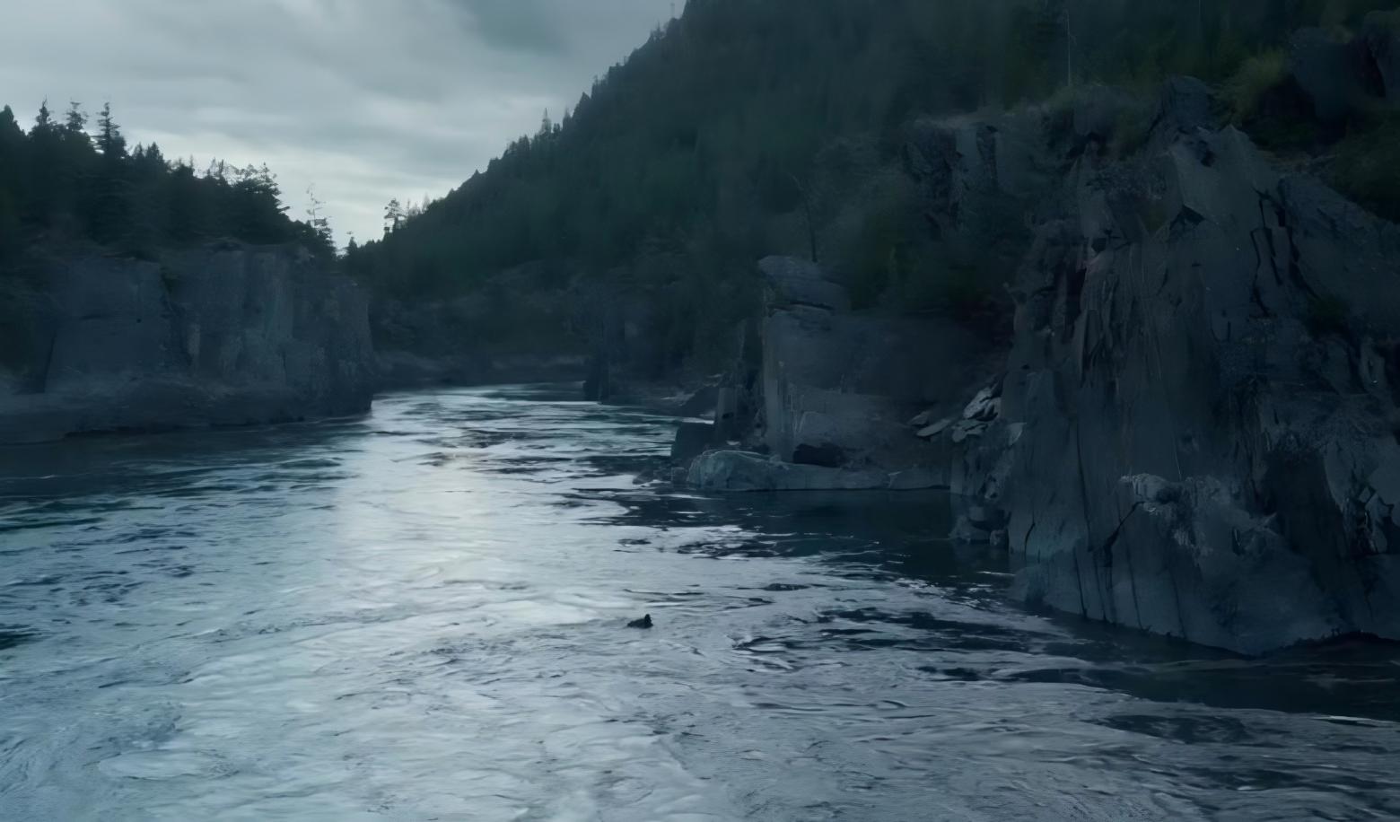 A river appears ahead that you have to cross, what is the most correct choice at this point?