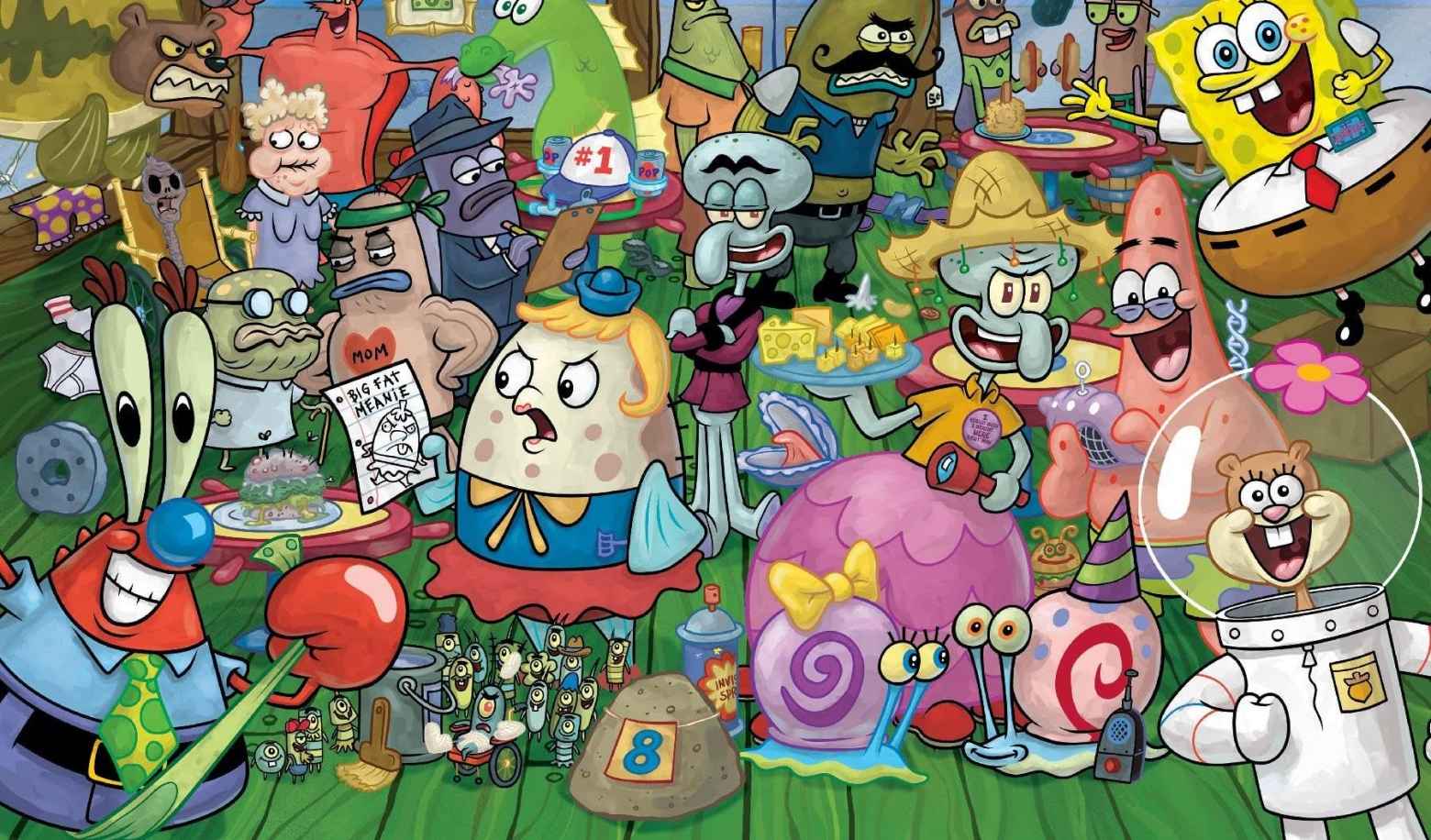 Which character in SpongeBob SquarePants are you?